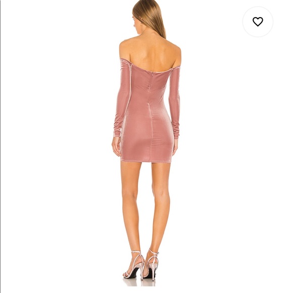NBD Clara Mini Dress in Blush Pink - Picture 3 of 7
